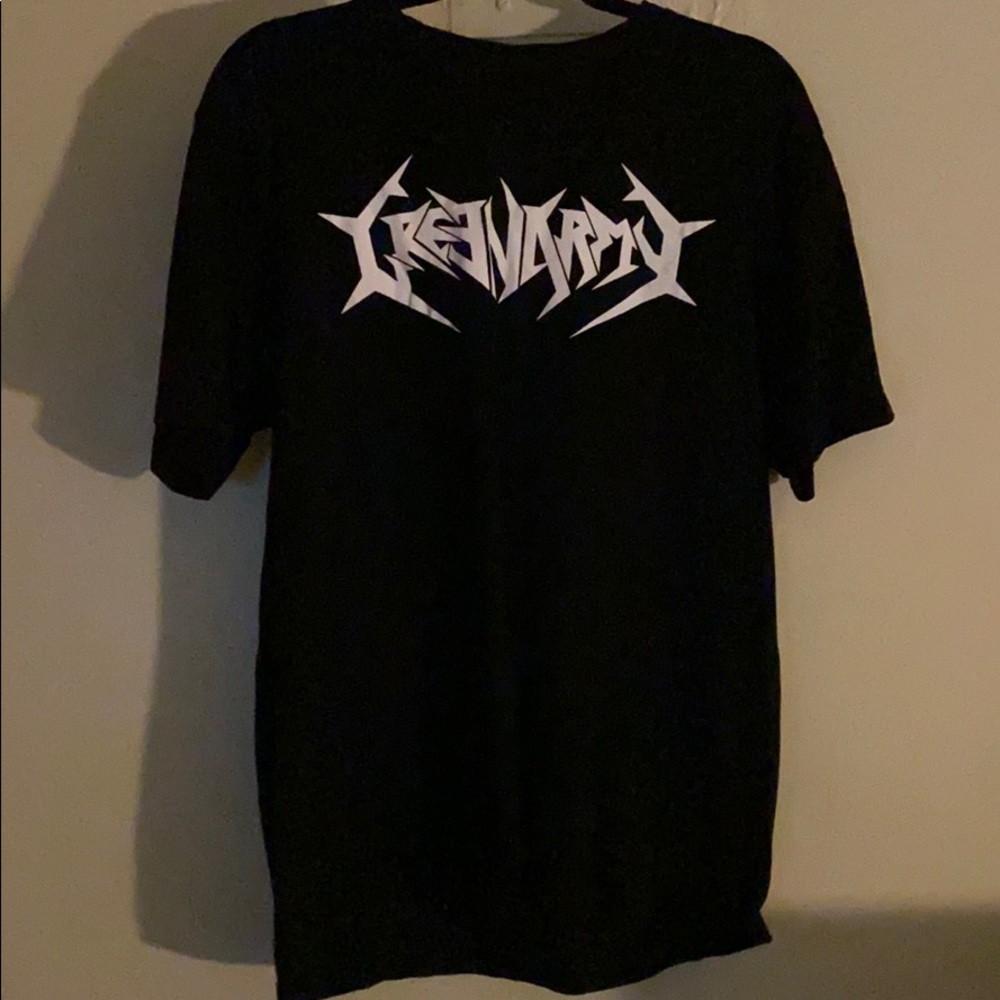 Thrifted heavy metal T